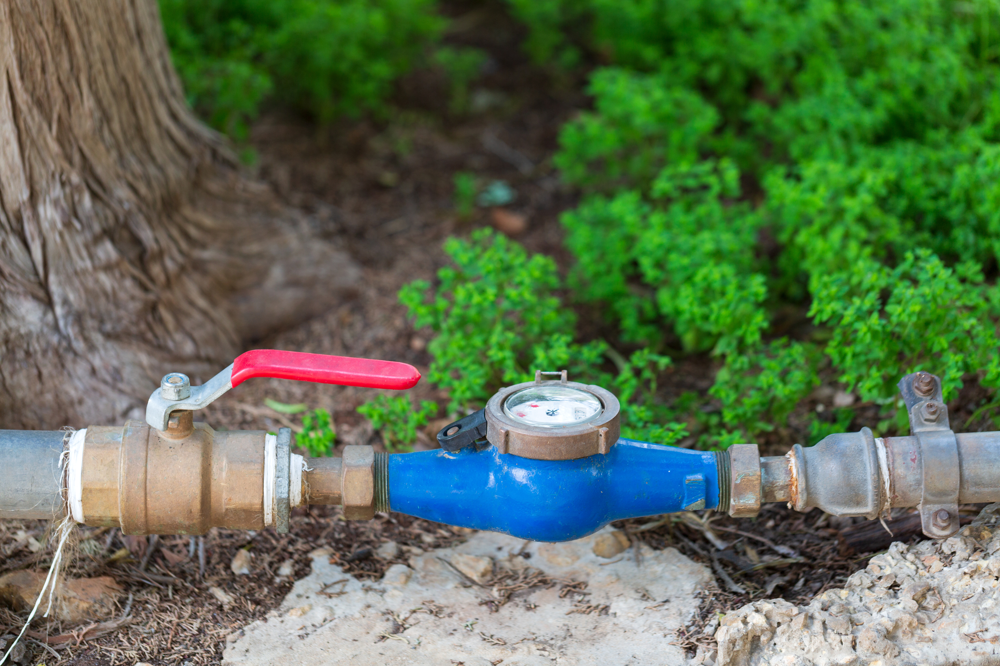 Water meter and water pipe